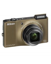 APARAT NIKON COOLPIX S8000 BRZOWY