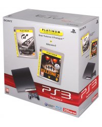 KONSOLA PS3 SLIM 250 GB HDD + KILLZONE 2 + GT5 PROL