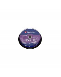 DVD+R VERBATIM 43498 4.7GB 16x CAKE 10SZT
