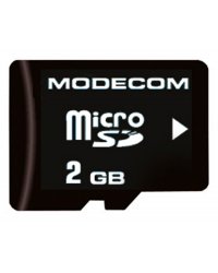 KARTA PAMI�CI MODECOM MEMOCARD MICROSD 2GB Z ADAPTEREM