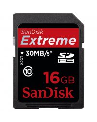 SECURE DIGITAL SDHC EXTREME 16GB 30MB/s