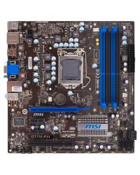  H55M-P31 Intel H55 LGA1156 (PCX/VGA/DZW/GLAN/SATA/DDR3) mATX