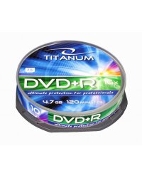 DVD+R ESPERANZA TITANUM 4,7 GB x16 - Cake Box 10