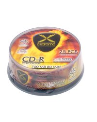 CD-R Extreme 700MB/80MIN 52xSpeed (Cake 25szt)
