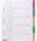 Przek�adki A4 z numerowanym indeksem, 1-12 stron ActiveJet