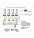 KVM 4/1 CS-1734 USB PS/2 Audio PC, MAC, SUN ATEN