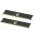  DDR2 4096 MB PC800 2x2 GB CL5 BLACK DRAGON
