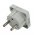 ADAPTER ZASIL. (GNIAZDKO) WTYK POL. / GNIAZDO ANG.