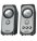 G�O�NIKI NATEC 2.0 JACKAL GREY-BLACK 20W RMS